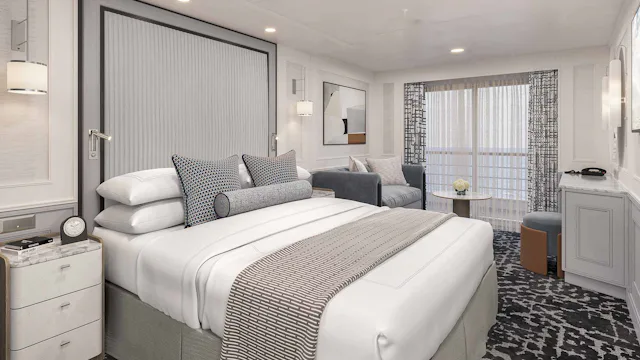 Oceania Riviera Concierge Veranda Stateroom
