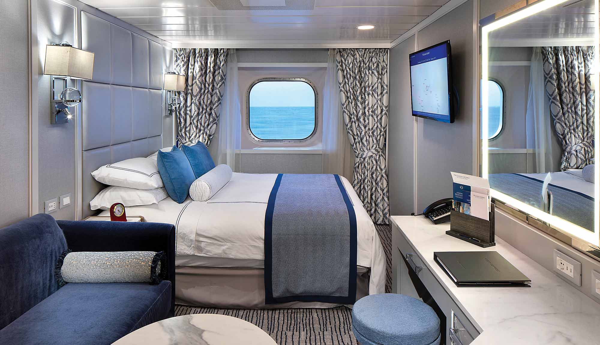 Oceania Nautica Deluxe Oceanview Stateroom