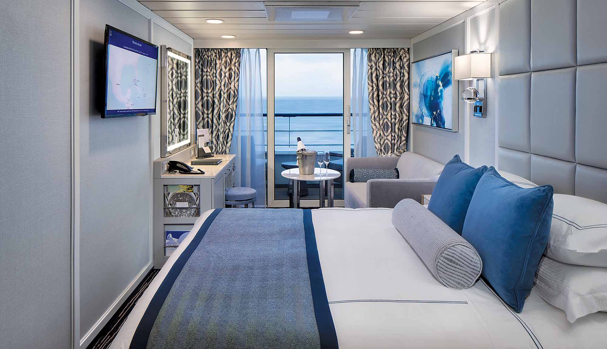 Oceania Sirena Concierge Veranda Stateroom