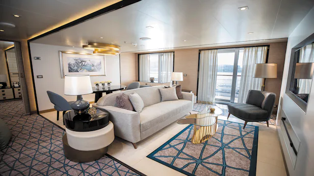 Regent Seven Seas Splendor Splendor Suite Living Room