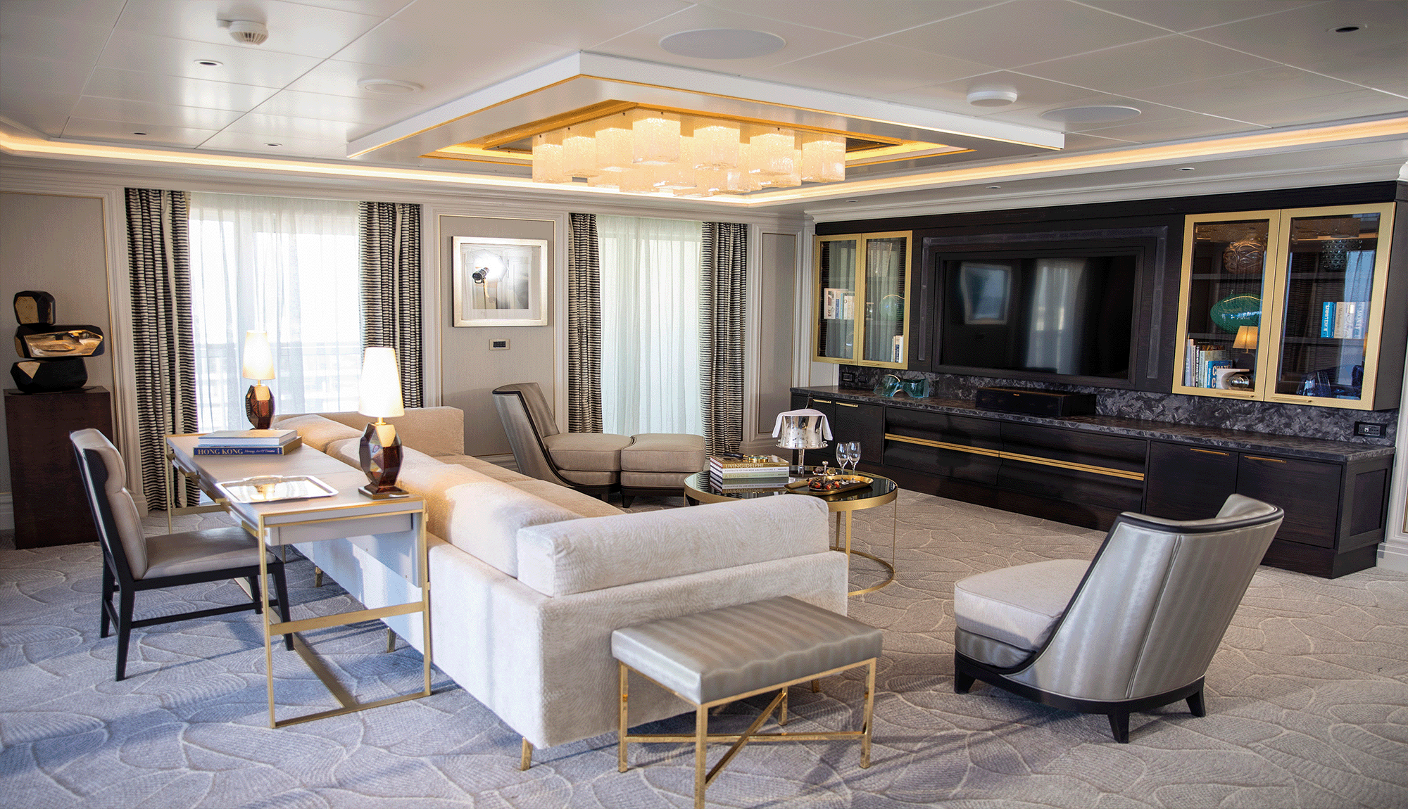 Regent Seven Seas Splendor Regent Suite Living Room