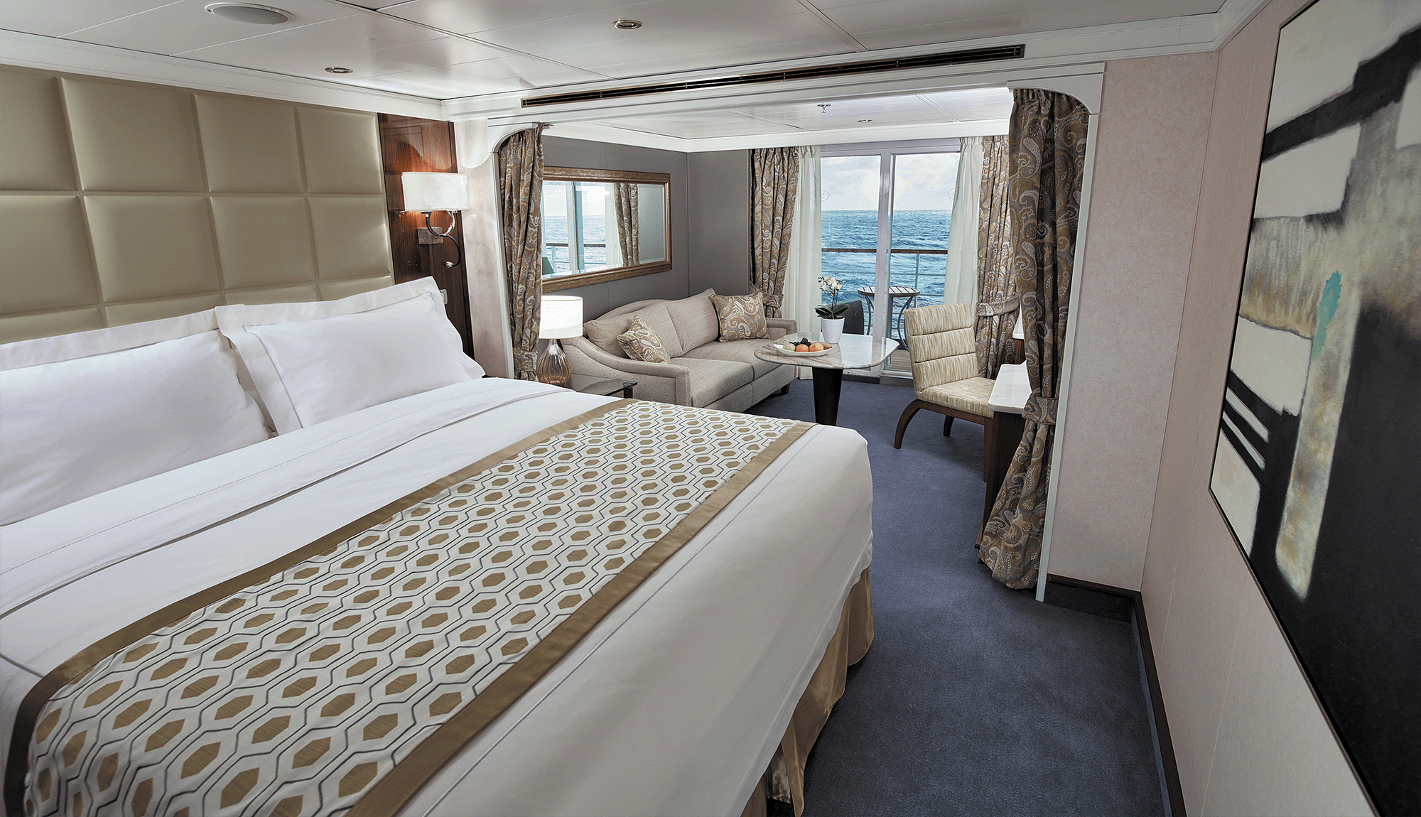 Regent Seven Seas Voyager Deluxe Veranda Suite