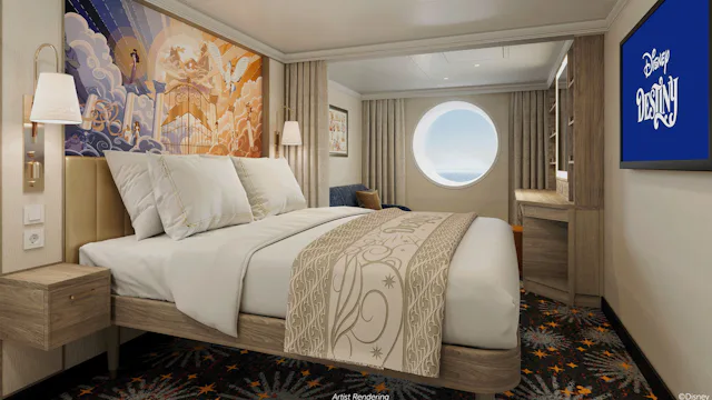 Disney Destiny Oceanview Cabin