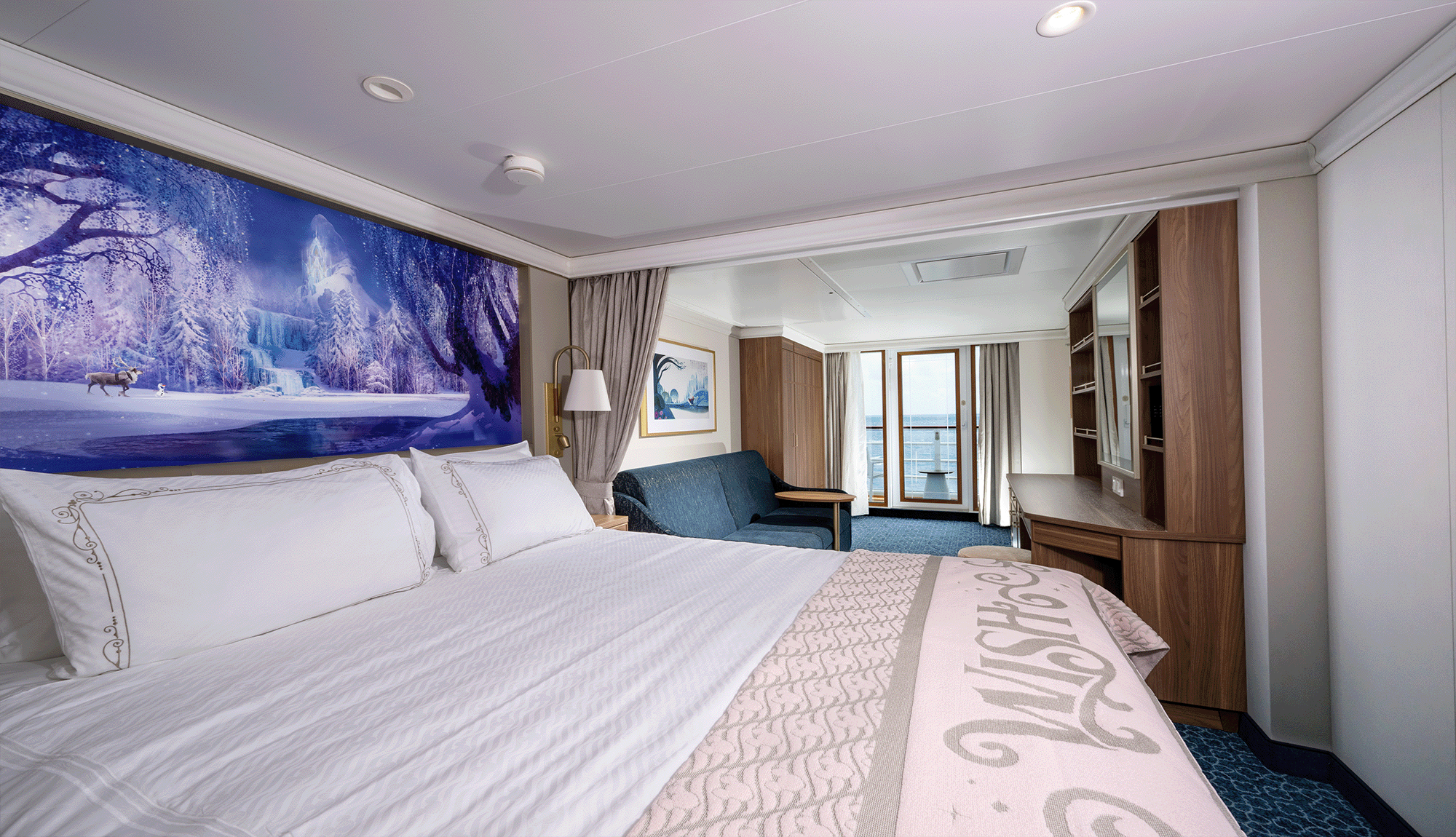 Disney Wish Balcony Cabin