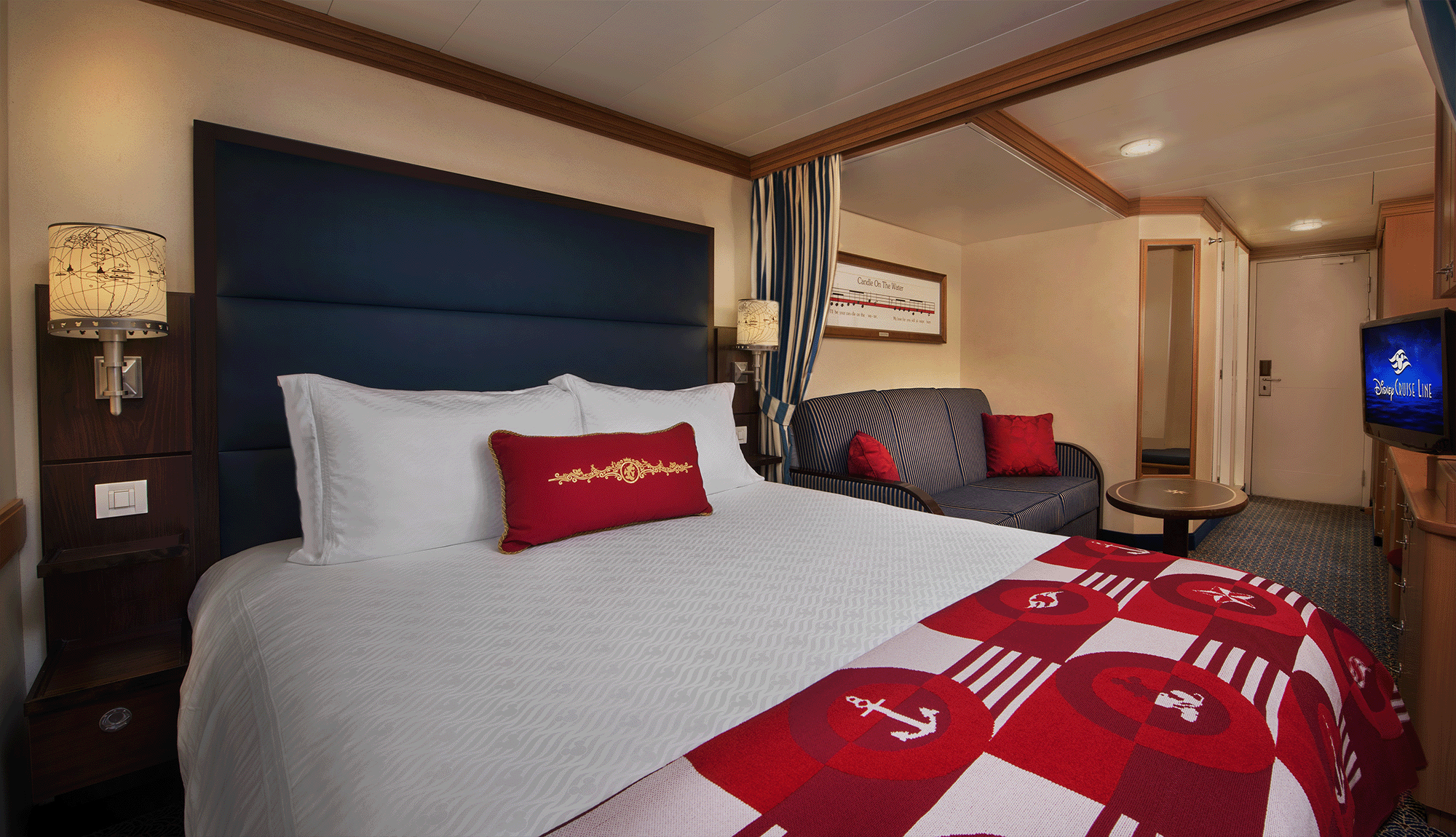 Disney Wonder Inside Cabin