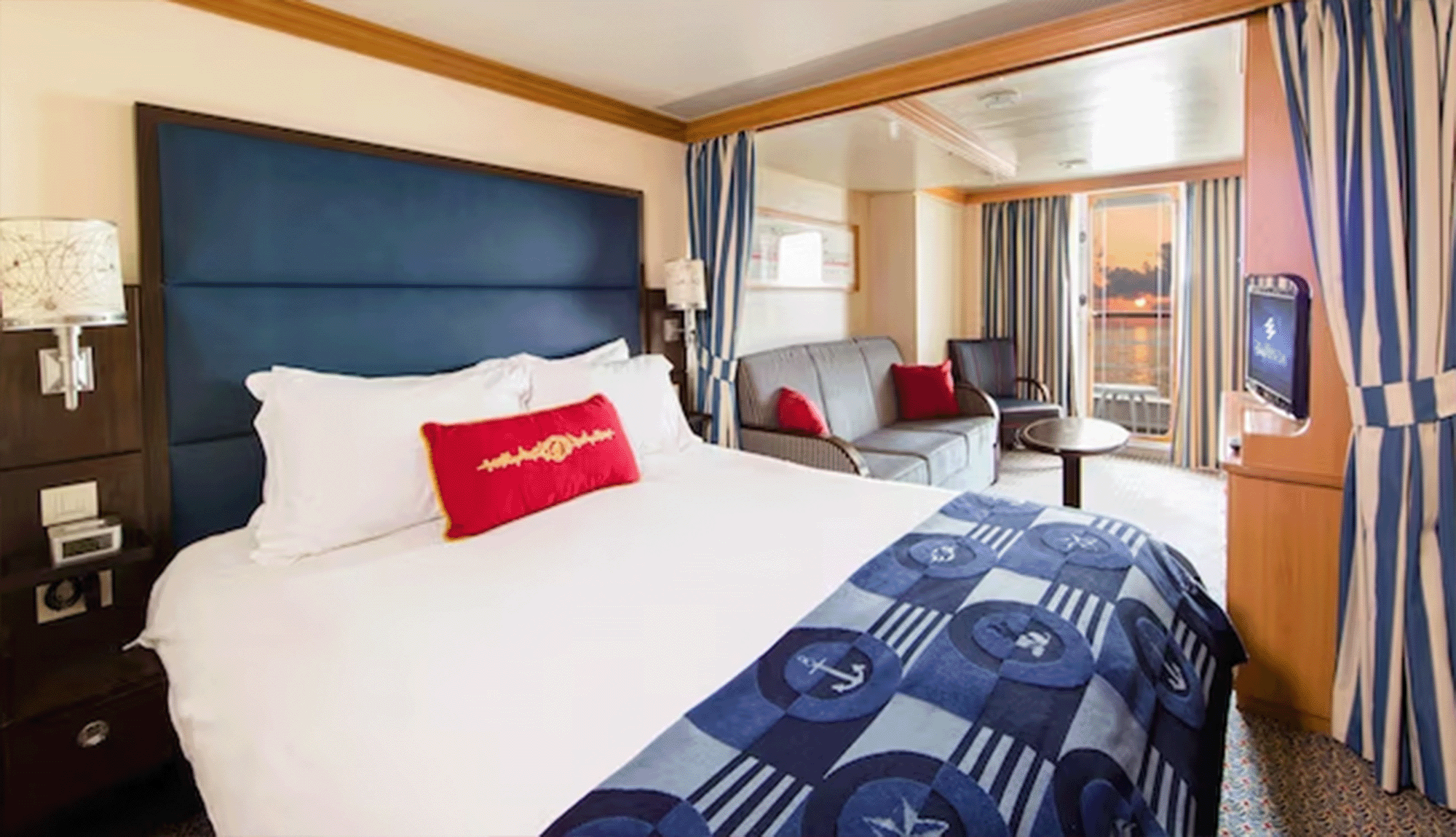 Disney Wonder Balcony Cabin