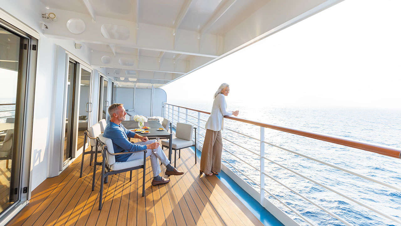 Regent Seven Seas Grandeur Grand Suite Balcony