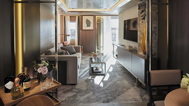 Regent Seven Seas Grandeur Seven Seas Suite Living Room