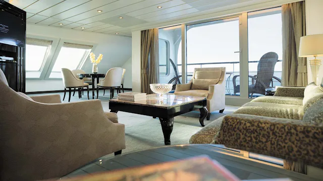 Regent Seven Seas Mariner Grand Suite Living Room