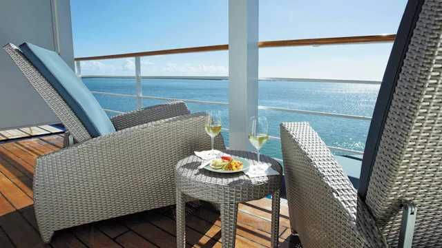 Regent Seven Seas Navigator Signature Suite Balcony