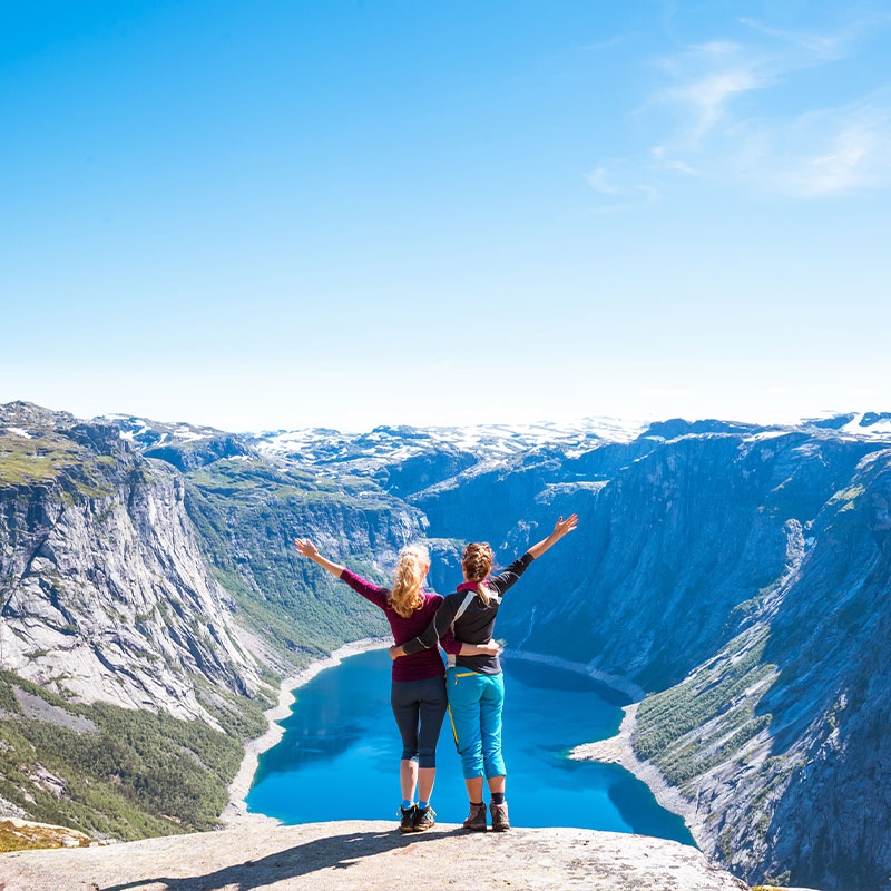 Norwegian Fjords Couple