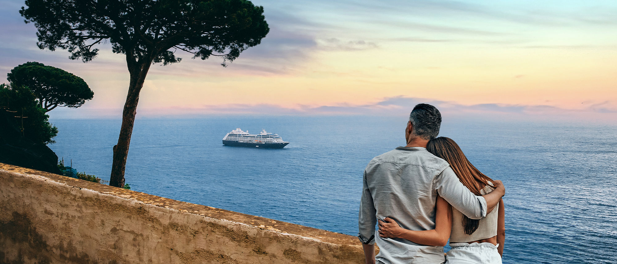 Amalfi Coast ship view