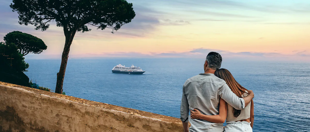 Amalfi Coast ship view