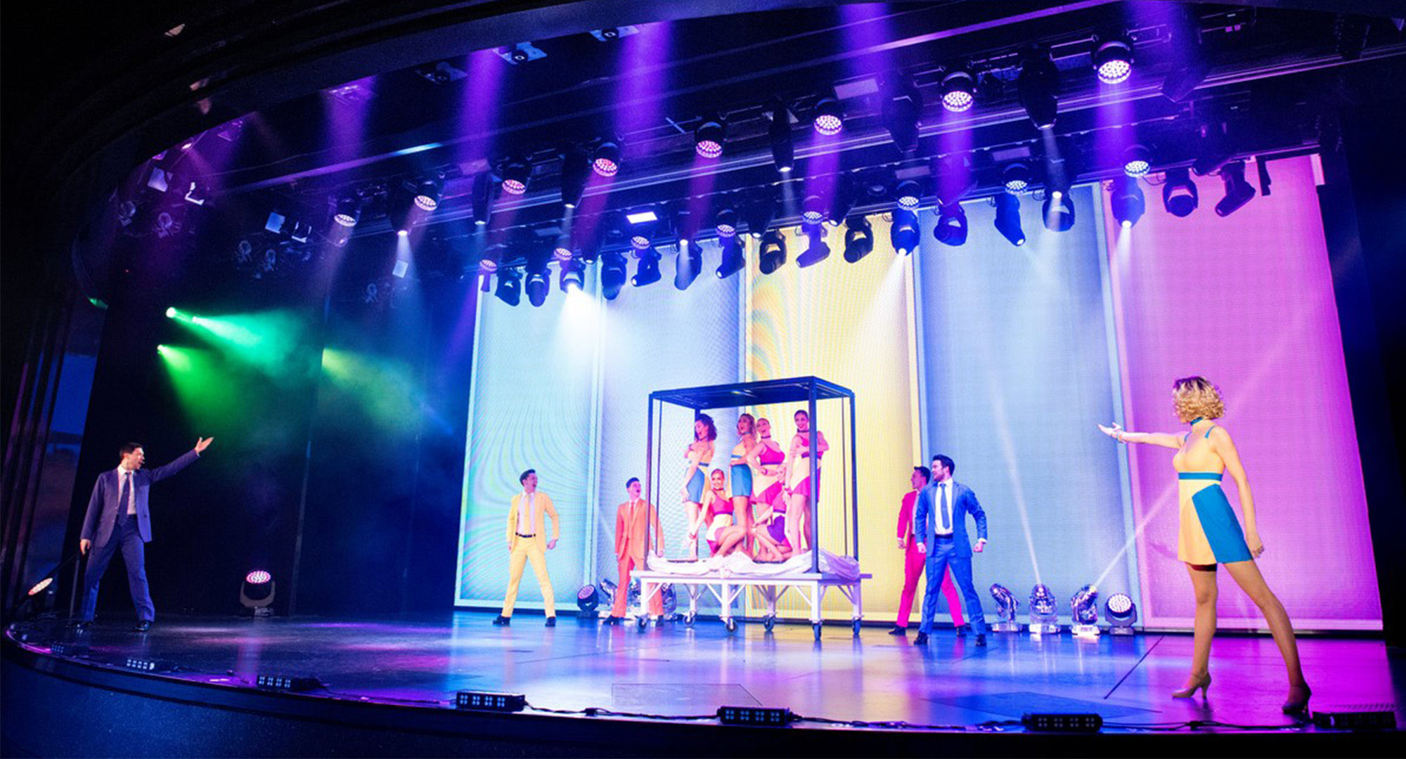Entertainment aboard P&O Cruises