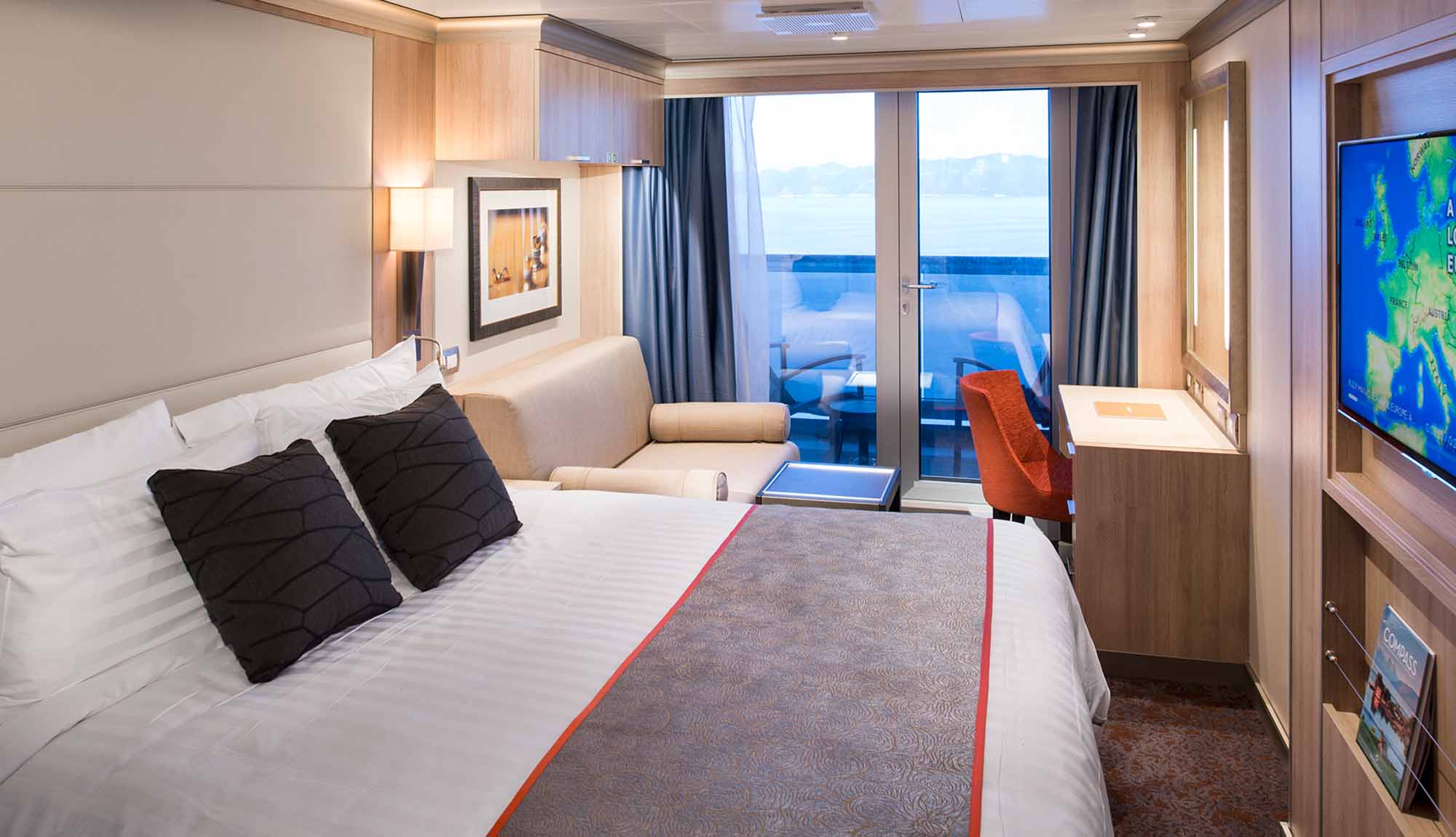 Holland America Koningsdam Statendam Balcony Cabin