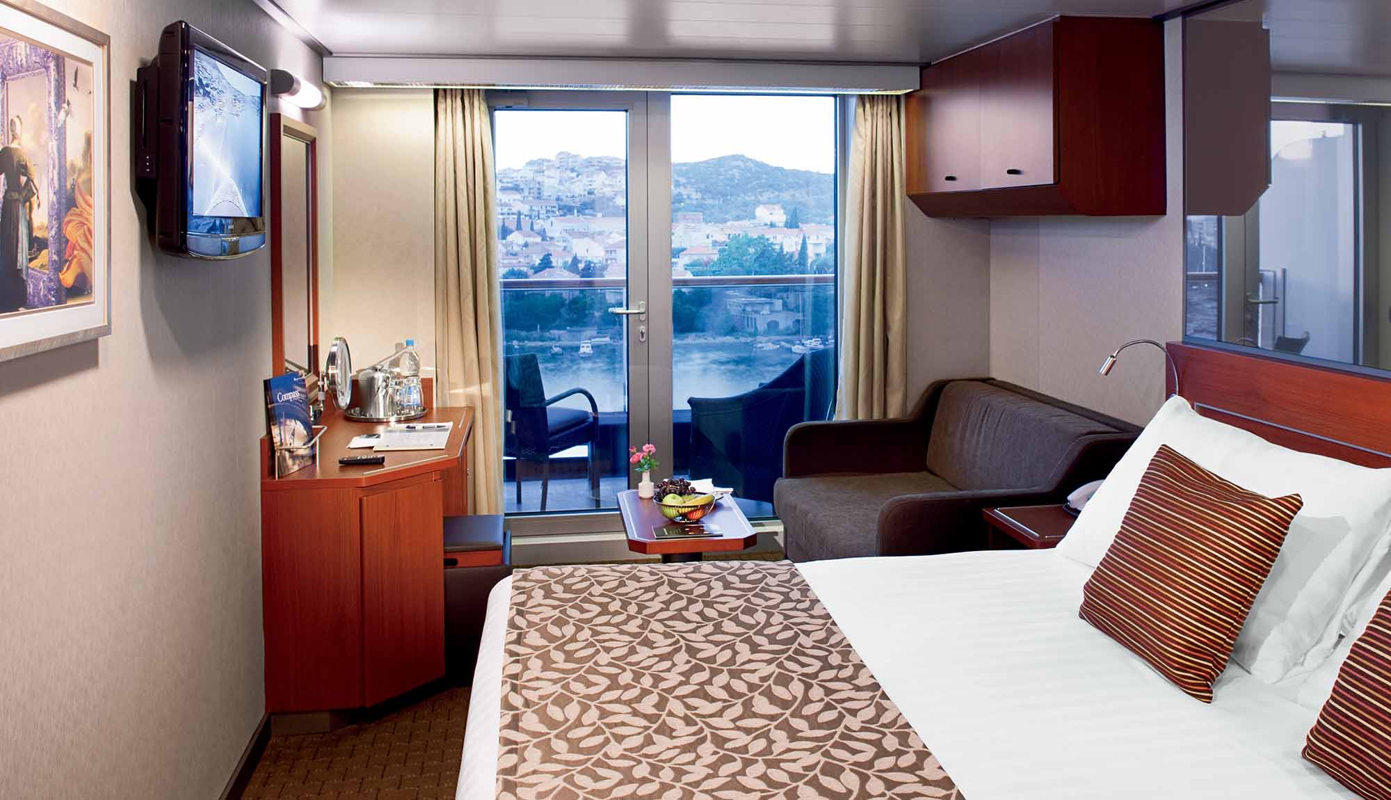 Holland America Nieuw Amsterdam Veranda Stateroom