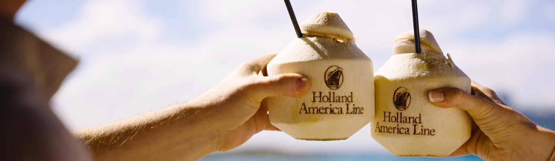 Holland America Line Cruises coconut drinks