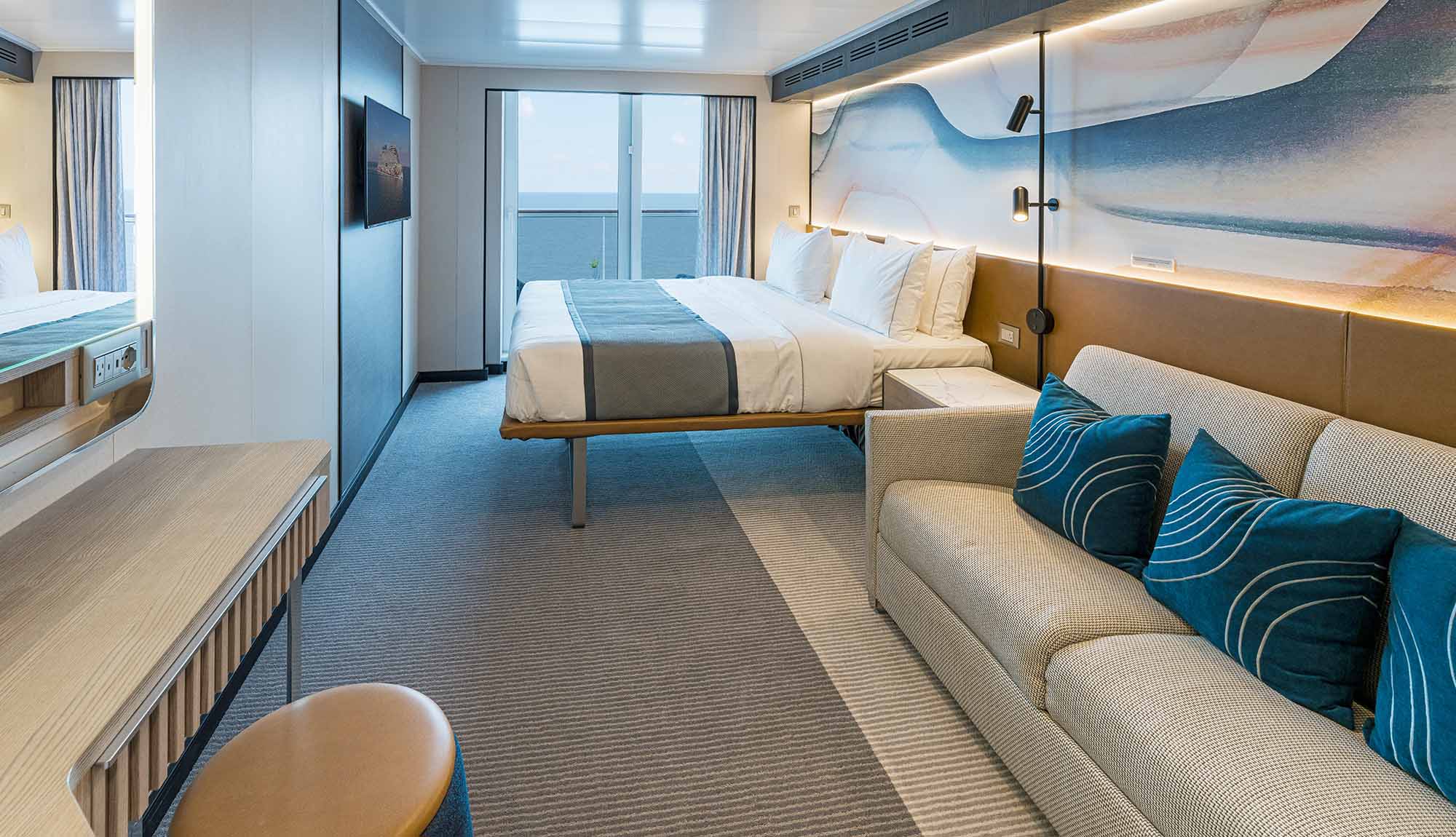 Norwegian Prima Aqua Luna Viva Balcony Cabin