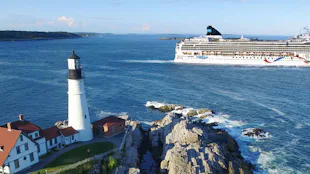 NCL Norwegian Dawn Cruise Ship Portland