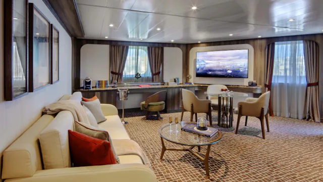 Seabourn Venture Owners Suite Living Room