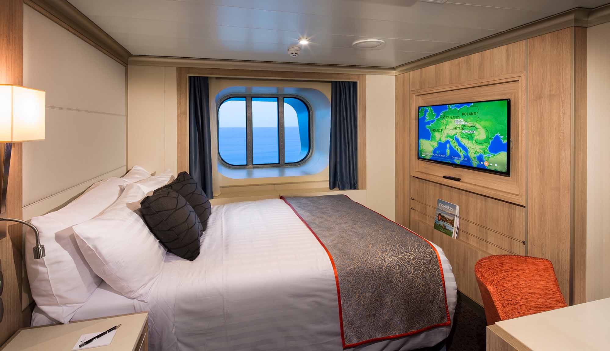 Holland America Koningsdam Oceanview Cabin