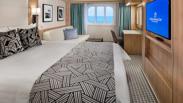 Holland America Rotterdam Oceanview Cabin