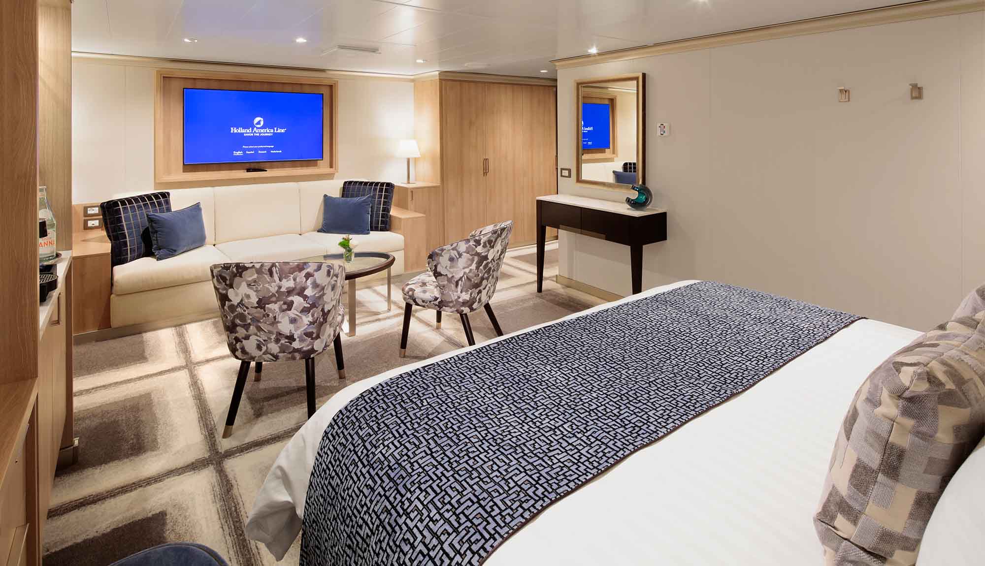 Holland America Rotterdam Neptune Suite
