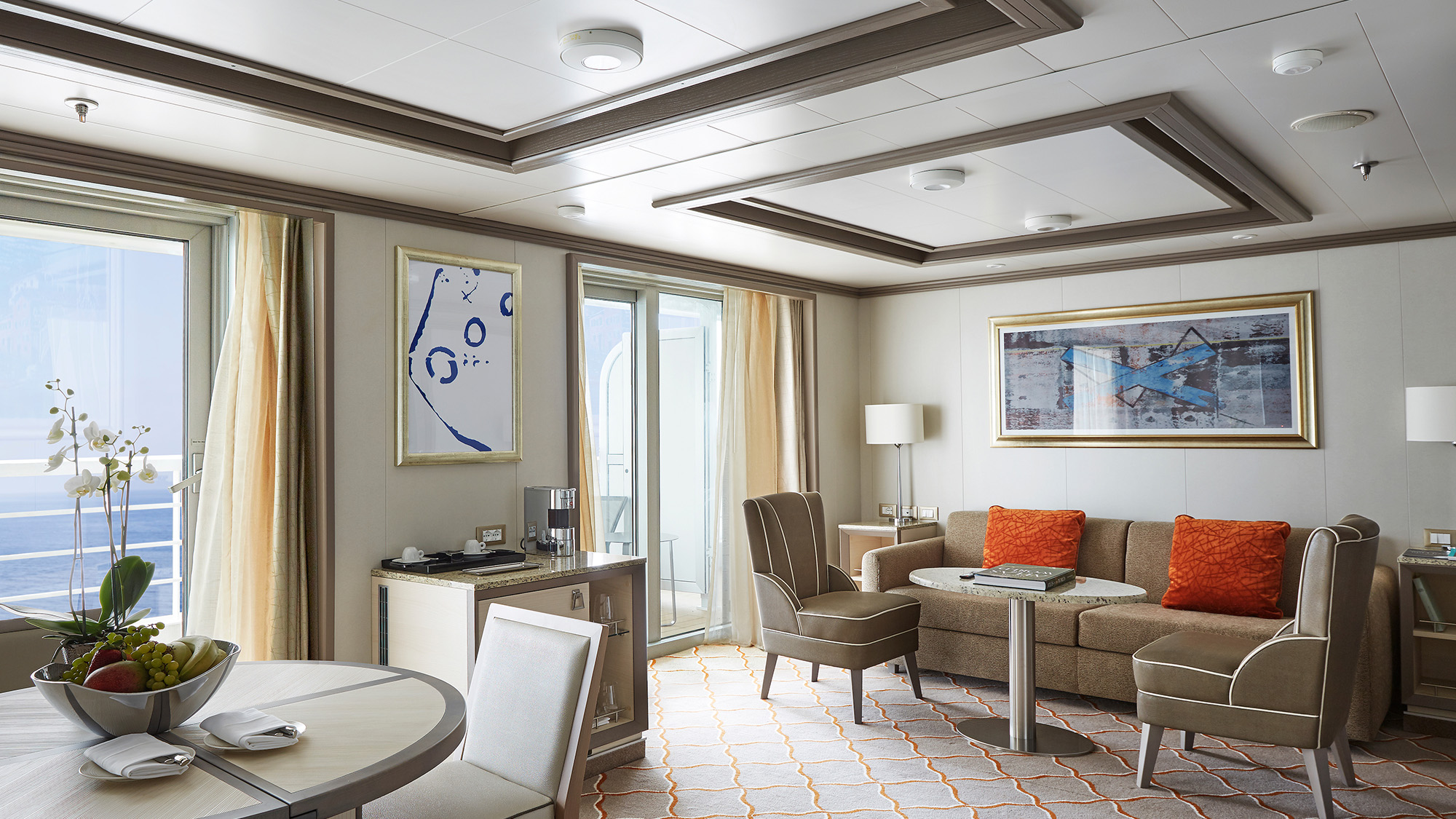 Silversea Silver Dawn Silver Suite