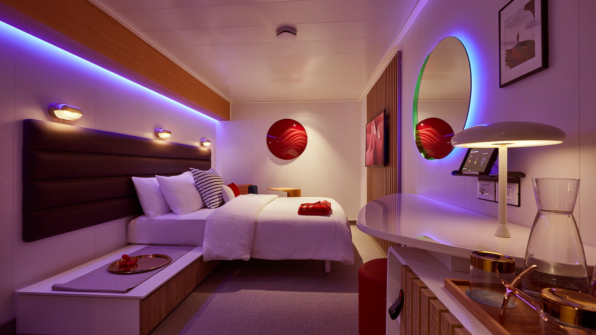 Virgin Voyages Lady Ships Inside Cabin