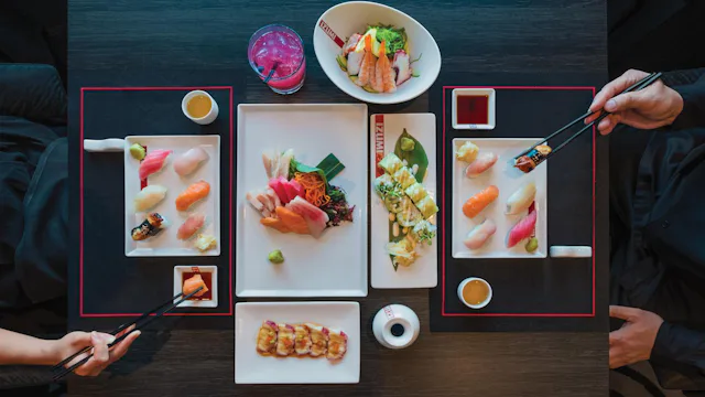 Izumi restaurant on Independence of the Seas
