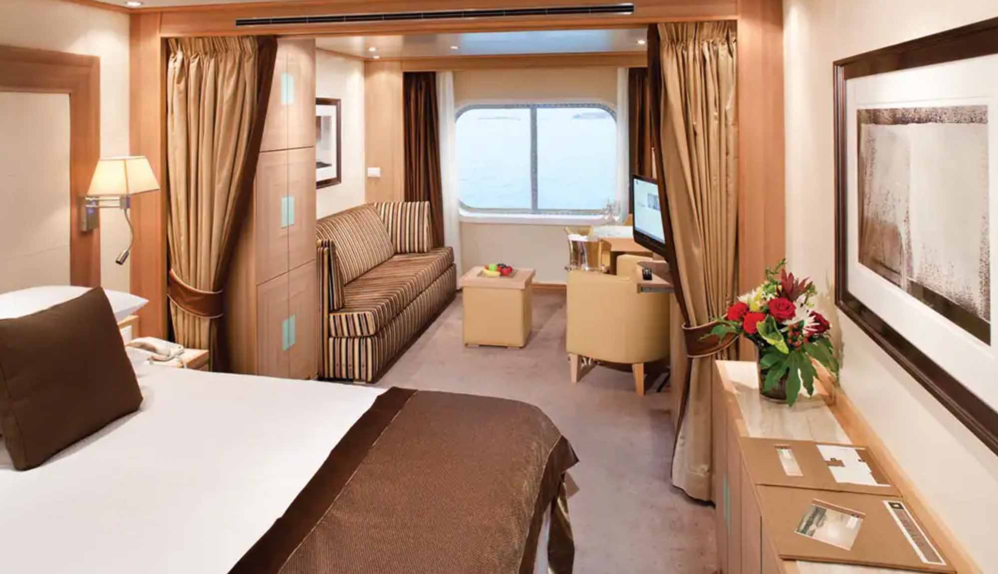Seabourn Sojourn Oceanview Suite