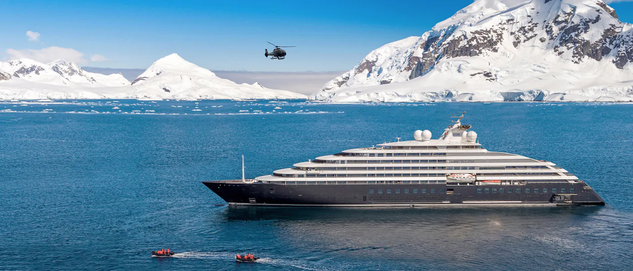 Scenic Eclipse in Paradise Harbour