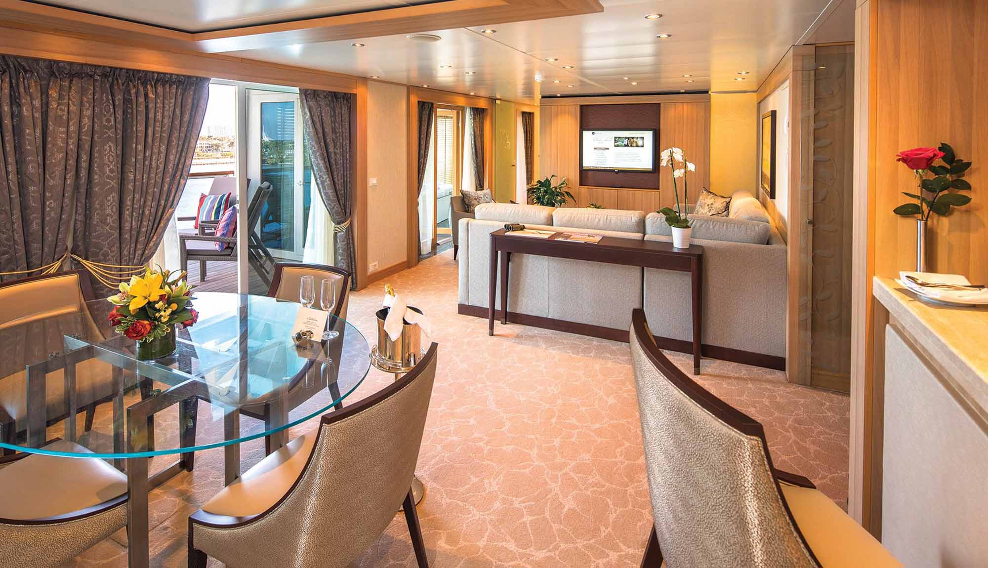 Seabourn Sojourn Wintergarden Suite