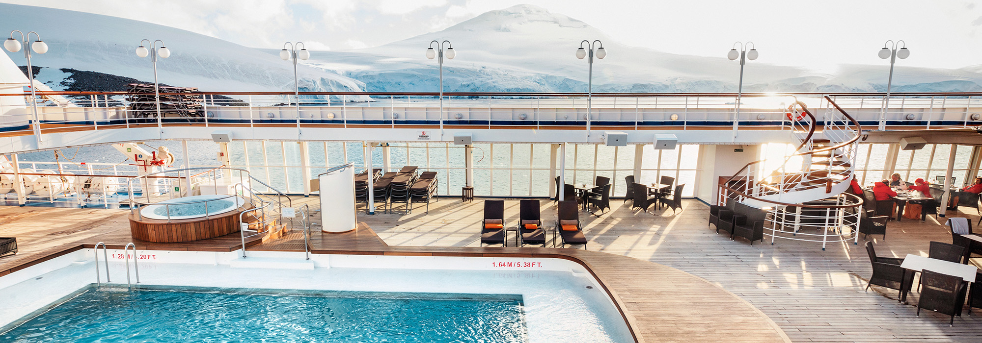 Silversea Silver Cloud Pool Deck