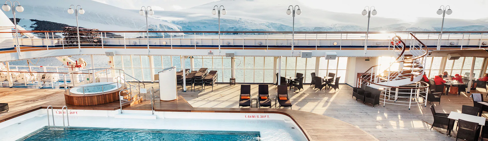 Silversea Silver Cloud Pool Deck