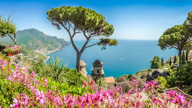 Viewpoint on Italy's Amalfi Coast