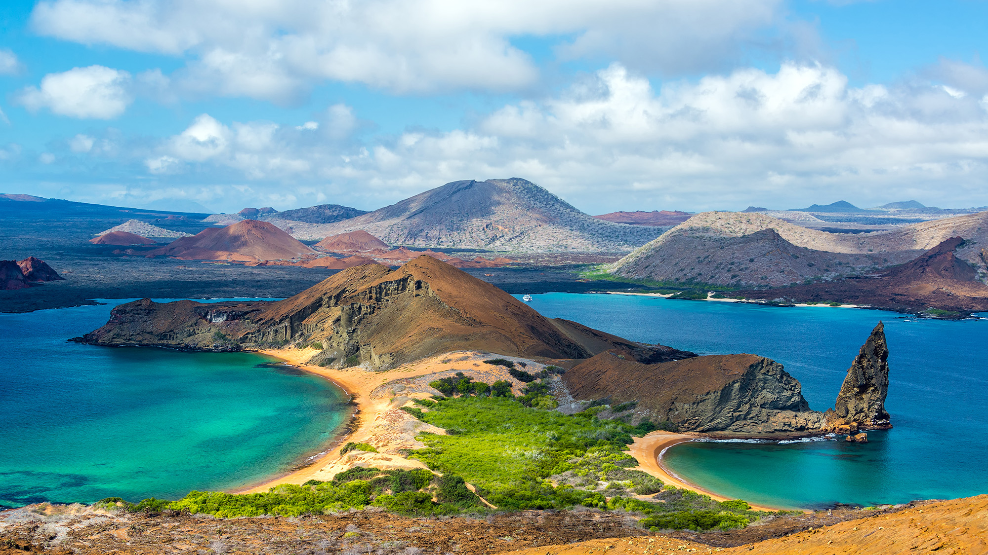 Bartolome Island in the Galapagos Islands