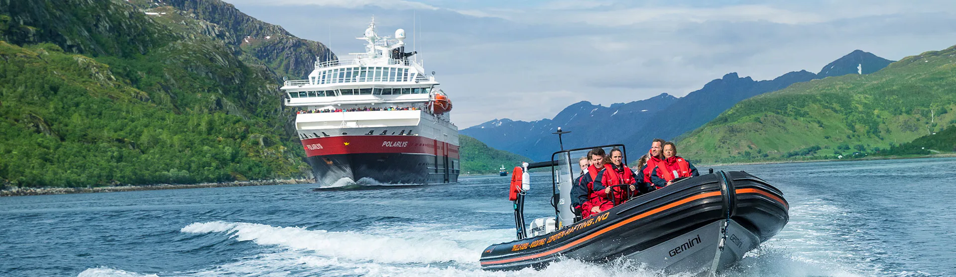 RIB Safari Excursion with Hurtigruten