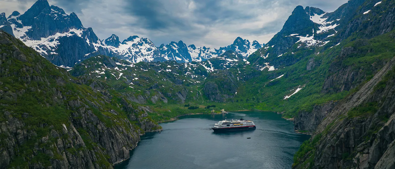 MS Trollfjord in Norway
