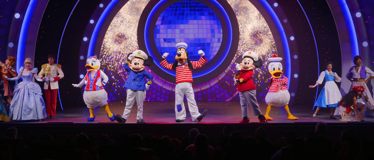 Disney Seas the Adventure live stage show