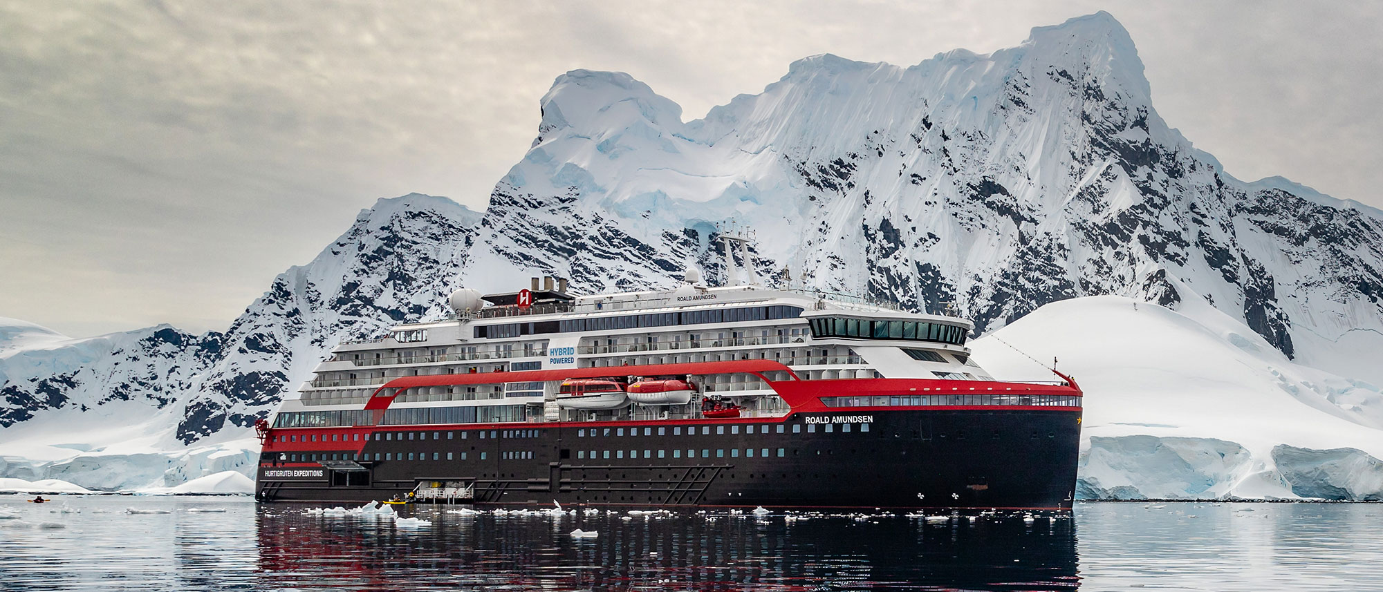 Roald Amundsen in Antarctica