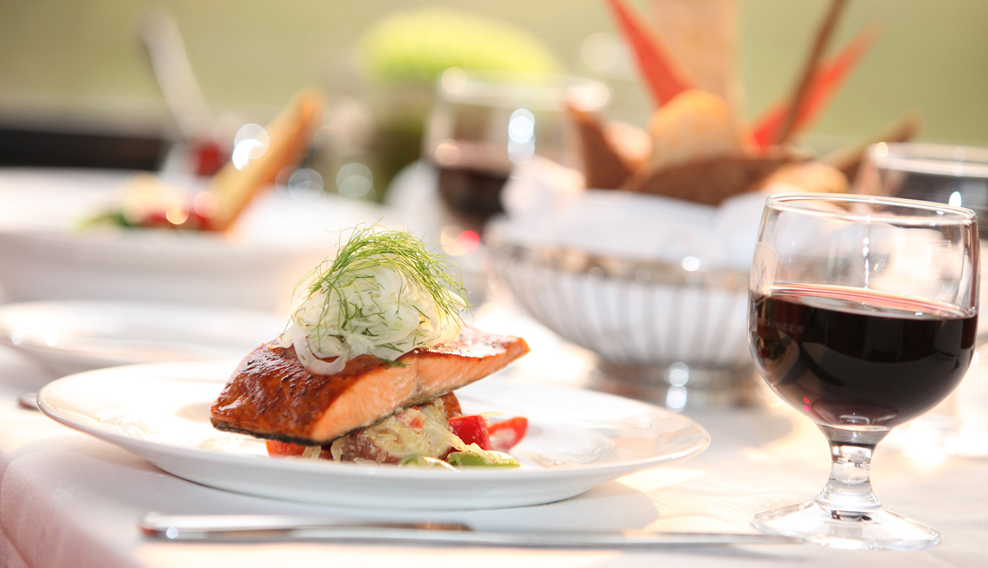 Delectable culinary offerings in Rocky Mountaineer's GoldLeaf Service