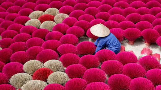 Southeast Asia - Incense production
