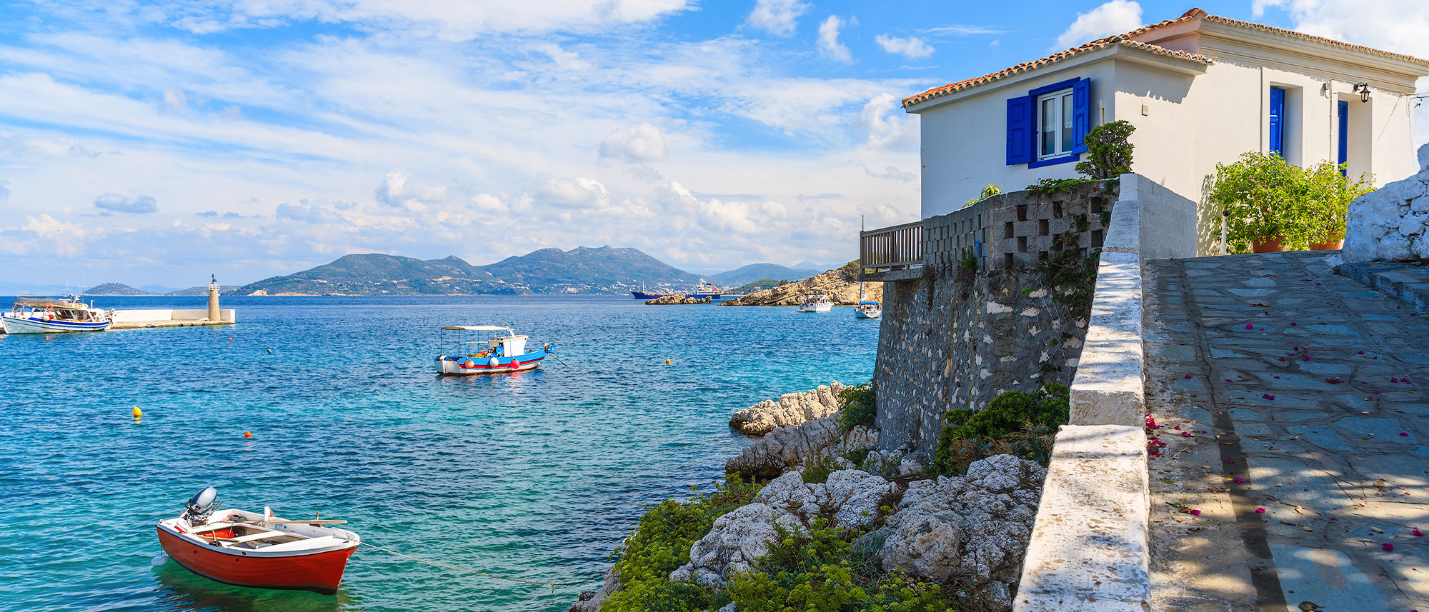 The Greek island of Samos