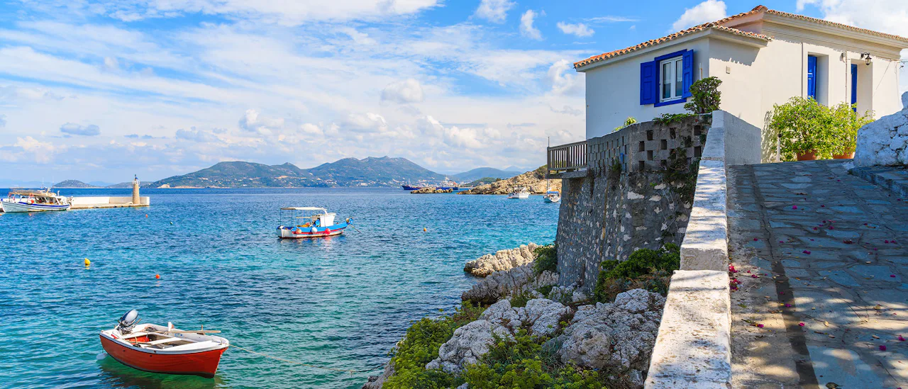 The Greek island of Samos
