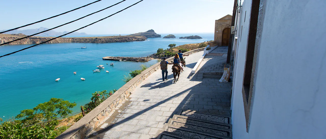 Guests enjoying an excursion in Rhodes