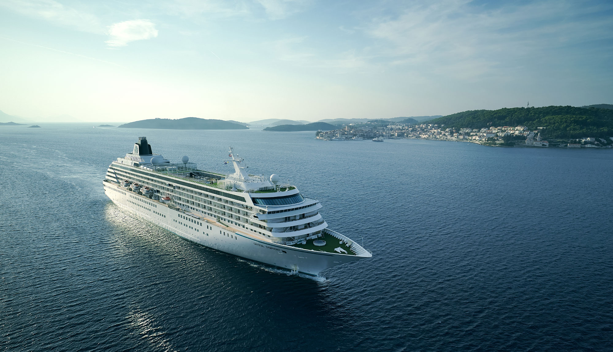 Crystal Symphony at sea