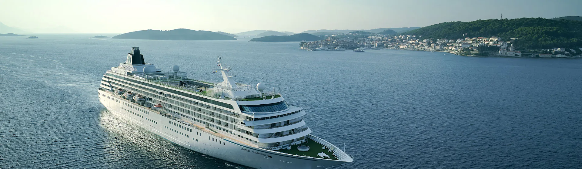 Crystal Symphony at sea