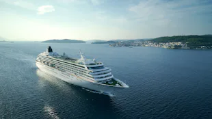 Crystal Symphony at sea