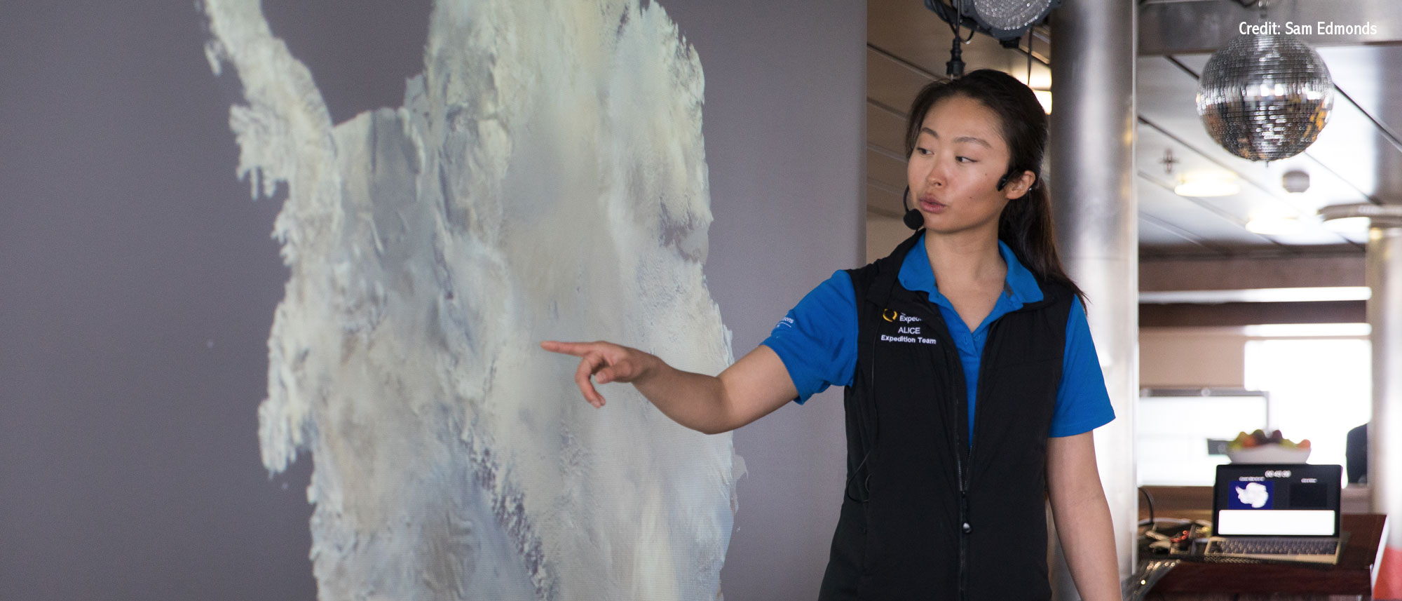 Quark Expedition team lecture